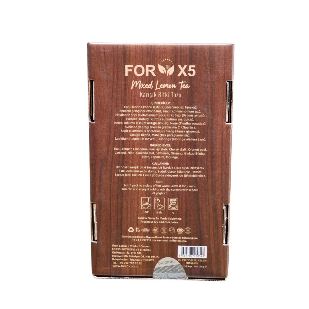 Ceai Detox ForX5 pentru Pierdere în Greutate