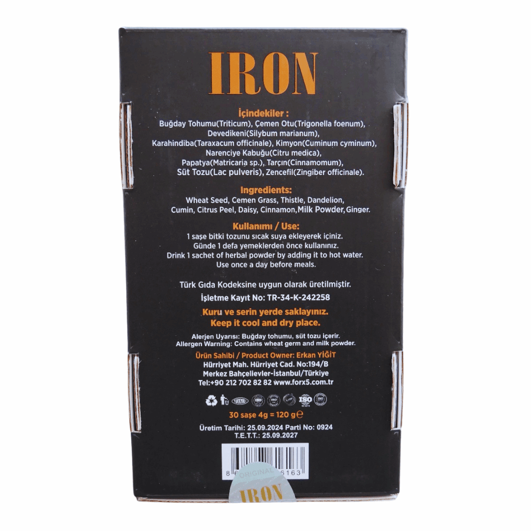 IRON MAGIC MILK – Formulă Naturală pentru Creștere
